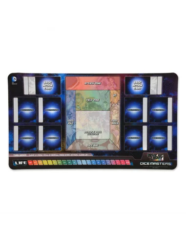 DC dice masters War of Light Play Mat