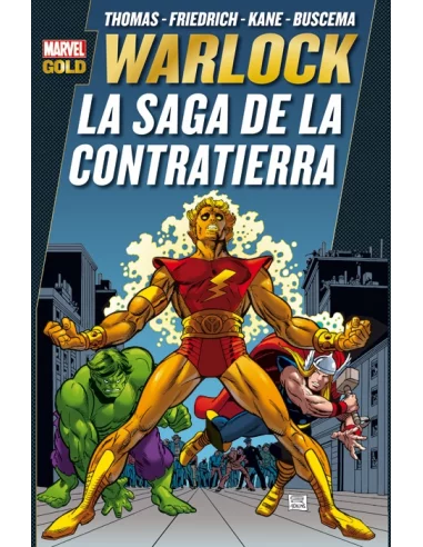 es::Warlock: La saga de la Contratierra Cómic Marvel Gold