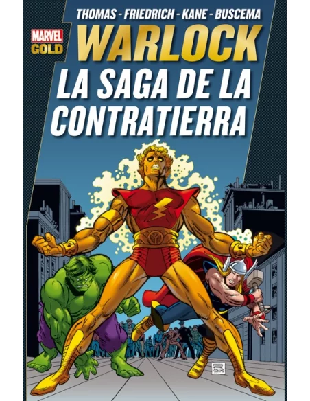 es::Warlock: La saga de la Contratierra Cómic Marvel Gold