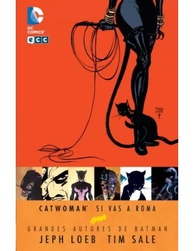 es::Catwoman: Si vas a Roma. Grandes autores de Batman: Jeph Loeb y Tim Sale