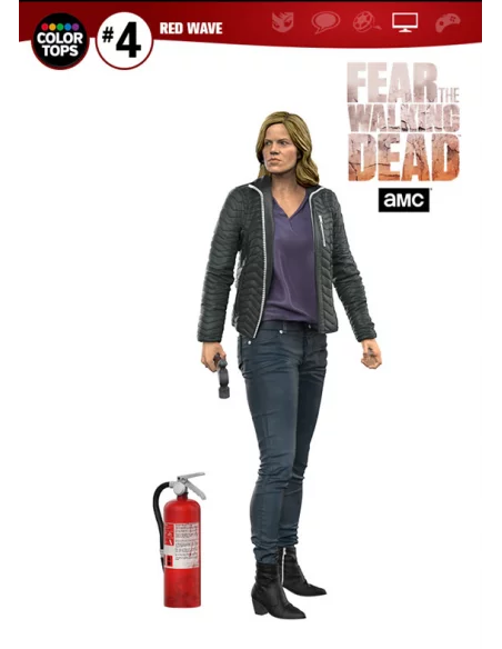 es::Fear The Walking Dead Figura Color Tops Madison Clark 18 cm