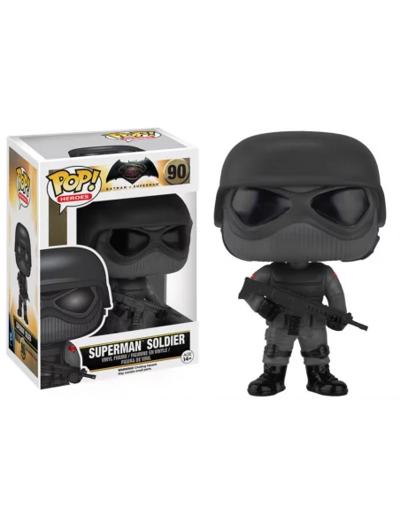 es::Batman v Superman POP! Heroes Vinyl Figura Superman Soldier 9 cm