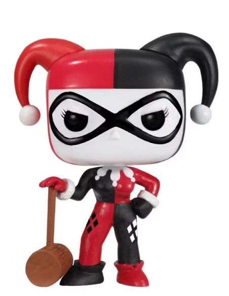 es::DC Comics POP! Vinyl Figura Harley Quinn & Mallet 9 cm