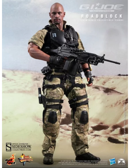 es::G.I.Joe Retaliation: Figura 1/6 Roadblock Hot Toys