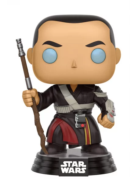 es::Star Wars Rogue One POP! Vinyl Cabezón Chirrut Imwe 9 cm