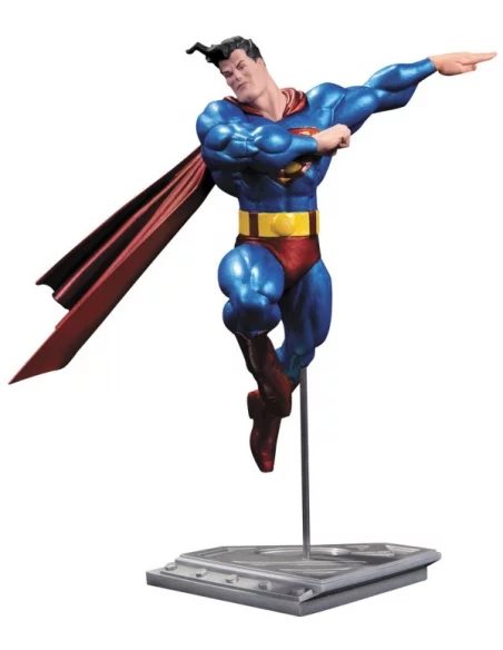 es::Batman the Dark Knight Returns estatua All new Metallic Superman
