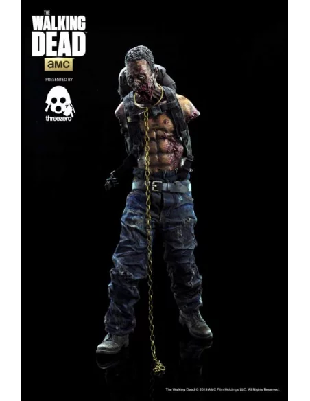 es::The Walking Dead: Michonne's Pet Zombie Green Version Figura 1/6 30 cm ThreeZero