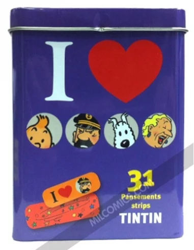 es::Caja De Tiritas Tintín: I Love 2012
