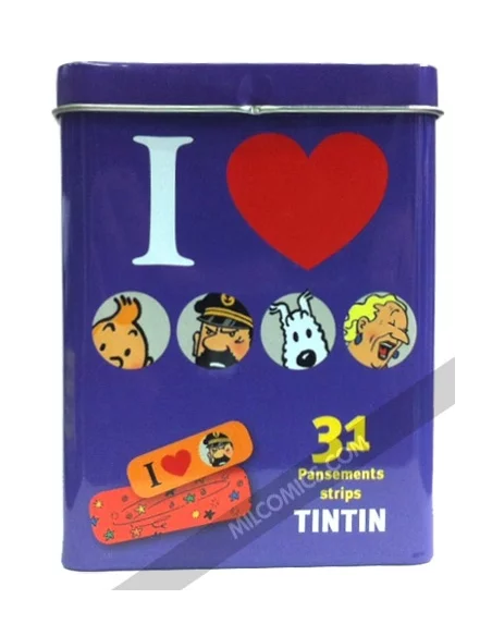 es::Caja De Tiritas Tintín: I Love 2012