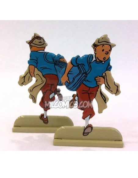 es::19 Stock De Coque - Silueta metálica Tintín