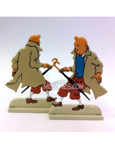 es::18 El Asunto Tornasol - Silueta metálica Tintín