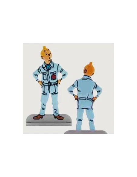 es::16 OBJETIVO: LA LUNA - Silueta metálica Tintín