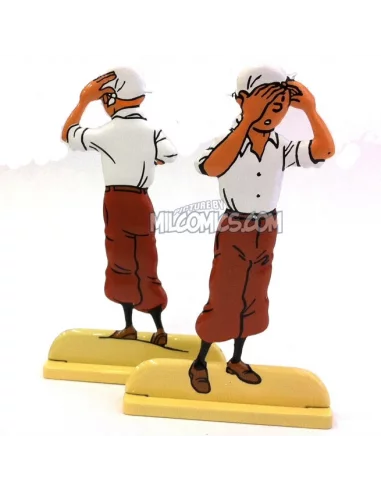 es::09 El Cangrejo De Las Pinzas De Oro - Silueta metálica Tintín