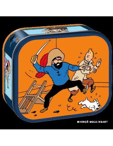 es::Galletas en caja metálica El Secreto del Unicornio - HADDOCK HADOQUE