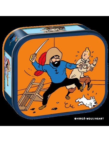 es::Galletas en caja metálica El Secreto del Unicornio - HADDOCK HADOQUE