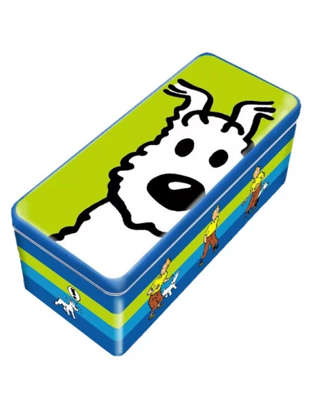 es::Galletas en caja metálica Tintín 2011 - Milú