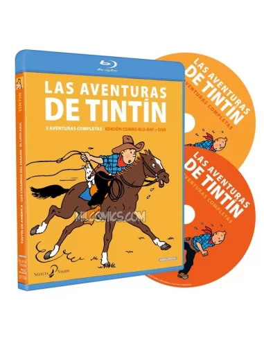 es::Las Aventuras De Tintín 01 - Combo BLU-RAY + Dvd