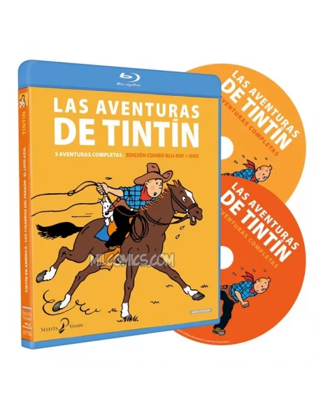 es::Las Aventuras De Tintín 01 - Combo BLU-RAY + Dvd