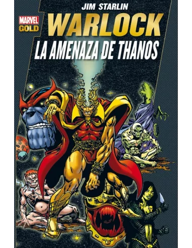 es::Warlock: La amenaza de Thanos Cómic Marvel Gold