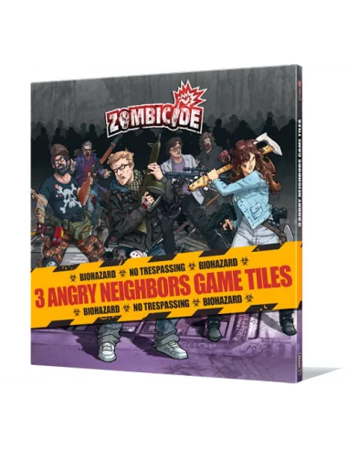 es::Zombicide: Angry Neighbors Game Tiles