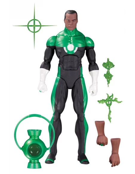 es::DC Comics Icons Figura Green Lantern John Stewart Mosaic 15 cm