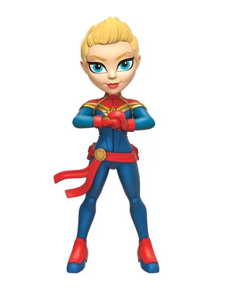 es::Marvel Comics Rock Candy Vinyl Figura Captain Marvel 13 cm