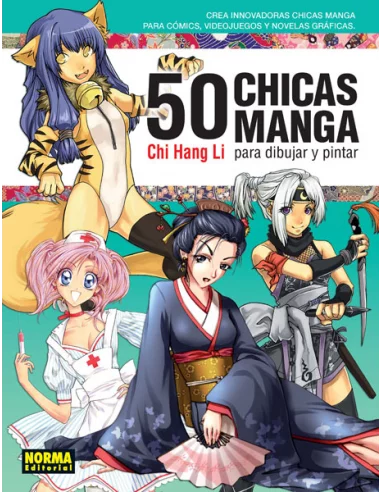 Comprar 50 chicas manga para dibujar y pintar - Mil Comics: Tienda de  cómics y figuras Marvel, DC Comics, Star Wars, Tintín