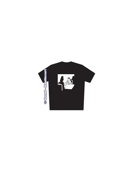 es::CAMISETA TINTÍN LOTO NEGRA