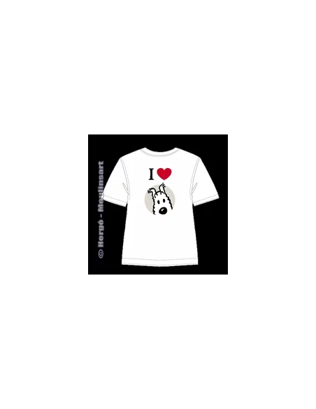 es::CAMISETA I LOVE MILOU BLANCA - NIÑOS