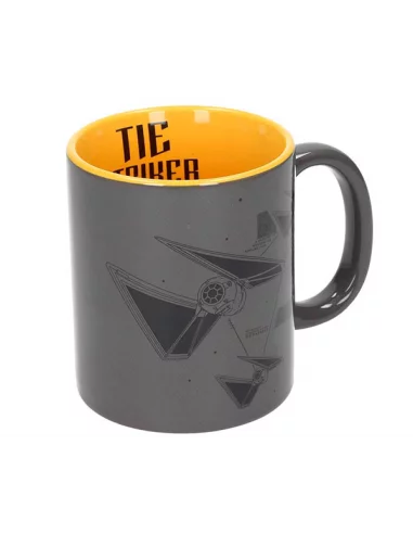 es::Star Wars Rogue One Taza Tie Striker Gris-Amarilla