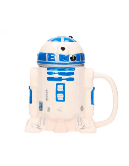 es::Star Wars R2-D2 Taza de cerámica 3D