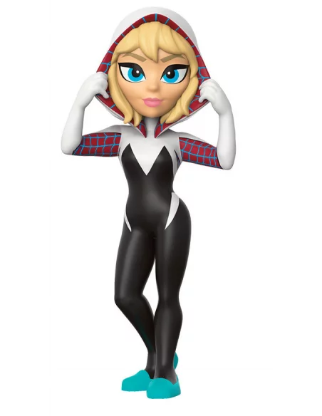 es::Marvel Comics Rock Candy Vinyl Figura Spider-Gwen Unmasked 13 cm