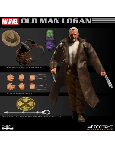es::Marvel Universe Figura 1/12 Old Man Logan One:12 Collective 15 cm