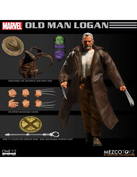 es::Marvel Universe Figura 1/12 Old Man Logan One:12 Collective 15 cm
