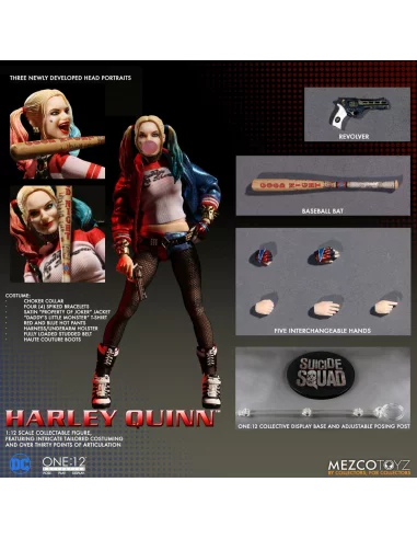 es::Escuadrón Suicida Figura 1/12 Harley Quinn One:12 Collective 16 cm