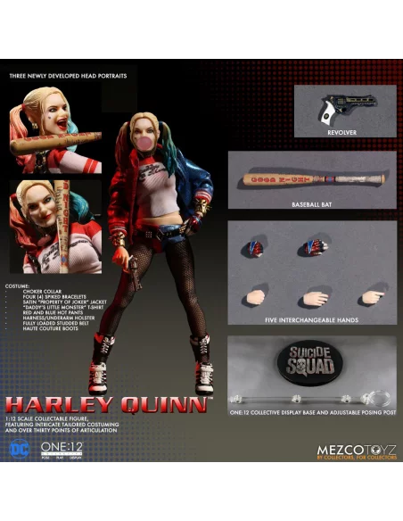 es::Escuadrón Suicida Figura 1/12 Harley Quinn One:12 Collective 16 cm