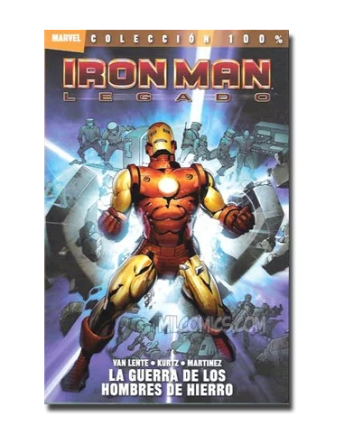 es::Iron Man Legado 01. La guerra de los hombres de hierro Cómic 100% Marvel