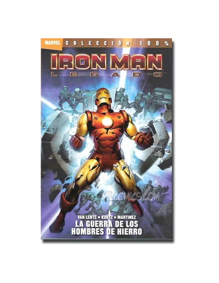 es::Iron Man Legado 01. La guerra de los hombres de hierro Cómic 100% Marvel