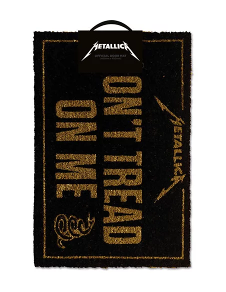 es::Metallica Felpudo Don't Tread On Me 40 x 60 cm