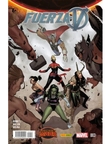 Fuerza-V 03. Secret Wars
