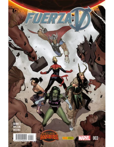 Fuerza-V 03. Secret Wars