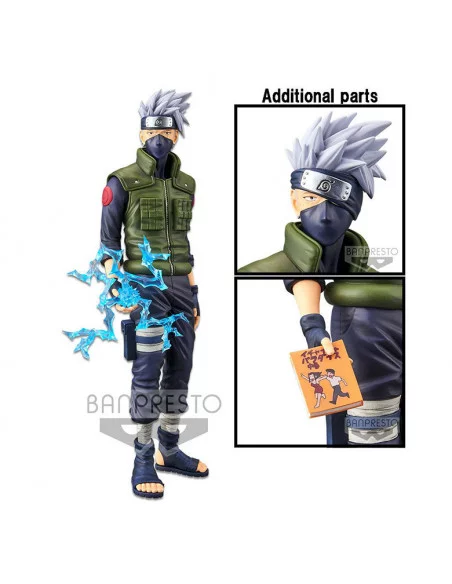 es::Naruto Shippuden Estatua Grandista nero Hatake Kakashi 29 cm