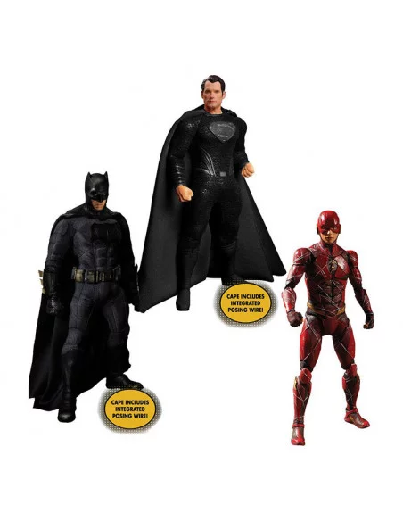es::Zack Snyder's Justice League Figuras Deluxe Steel Box Set One:12 Collective