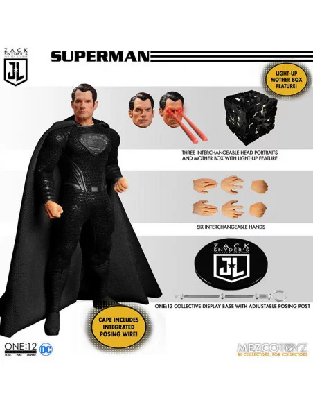 es::Zack Snyder's Justice League Figuras Deluxe Steel Box Set One:12 Collective