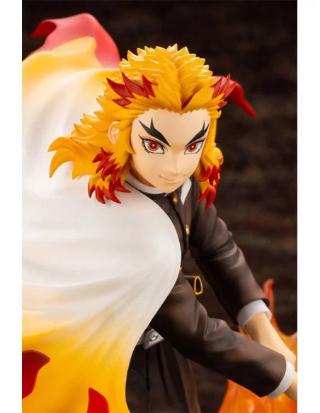 es::Demon Slayer: Kimetsu no Yaiba Estatua ARTFXJ 1/8 Kyojuro Rengoku Bonus Edition 22 cm