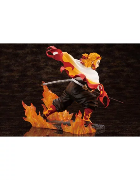 es::Demon Slayer: Kimetsu no Yaiba Estatua ARTFXJ 1/8 Kyojuro Rengoku Bonus Edition 22 cm