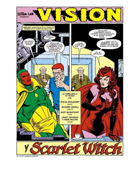 es::La Visión y la Bruja Escarlata: Un año en sus vidas Cómic 100% Marvel HC