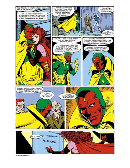 es::La Visión y la Bruja Escarlata: Un año en sus vidas Cómic 100% Marvel HC