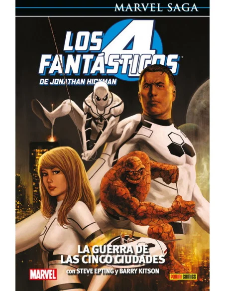 es::Marvel Saga. Los 4 Fantásticos de Jonathan Hickman 04. La guerra de las cinco ciudades 