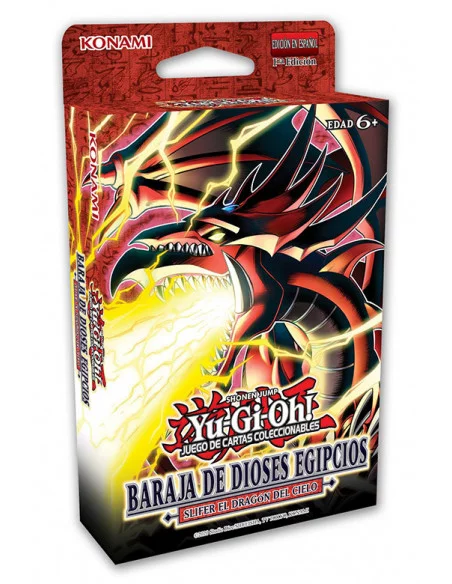 es::Yu-Gi-Oh! Baraja de Dioses Egipcios Slifer el Dragón del Cielo